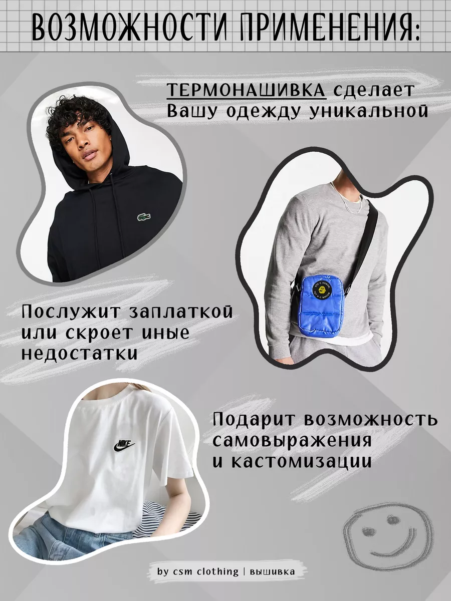 Нашивка на одежду Lacoste - термонаклейка, заплатка csm clothing 158646175  купить за 264 ₽ в интернет-магазине Wildberries