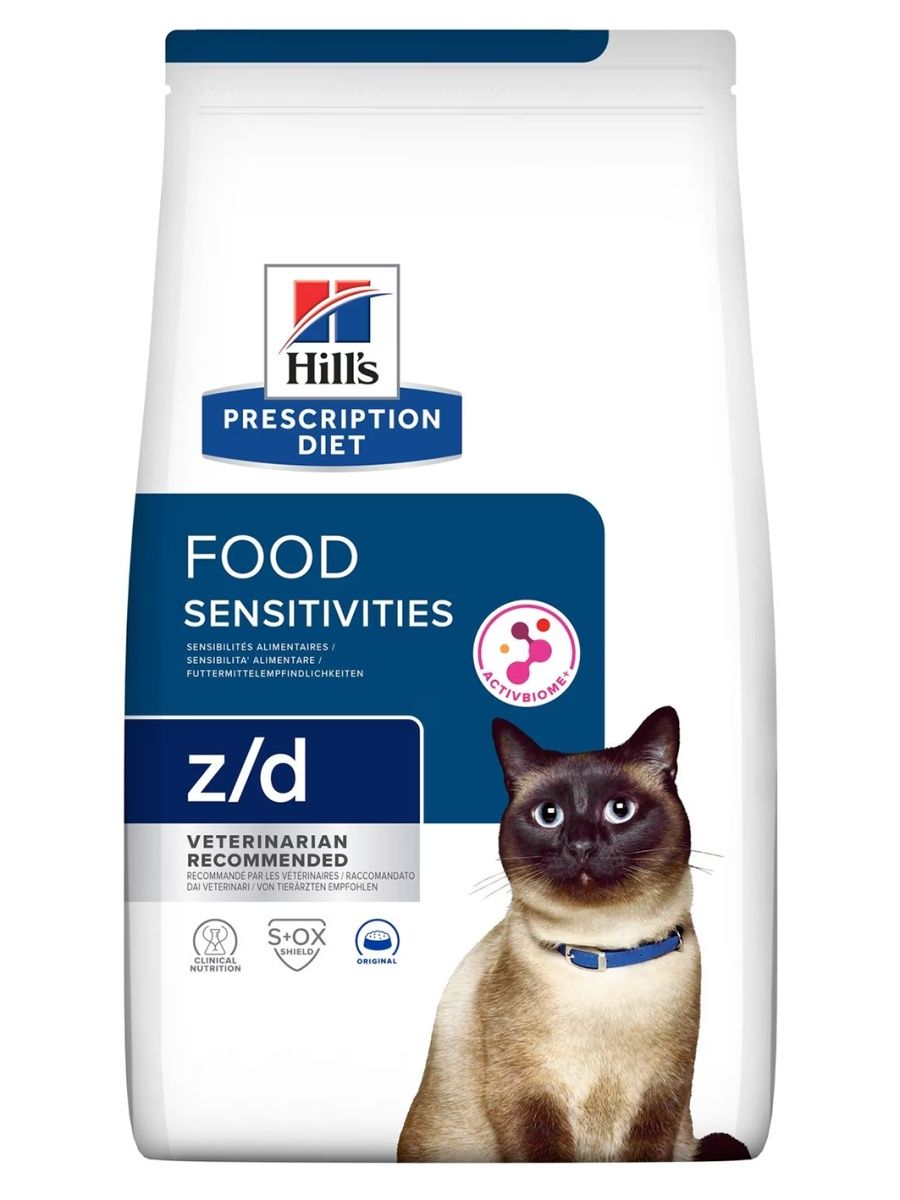 Hill s prescription diet z d. Hills z/d для кошек.