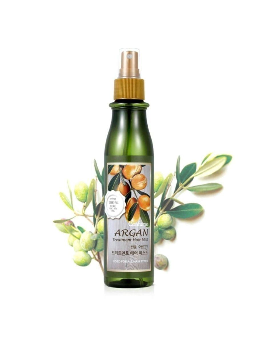 Мист для волос. Welcos Confume Argan Gold treatment hair Mist. Мист для волос Confume Argan treatment. [Welcos Confume] Argan Gold treatment hair Mist - 200ml(x). Увлажняющий спрей для волос с аргановым маслом Welcos Confume Argan treatment hair Mist.