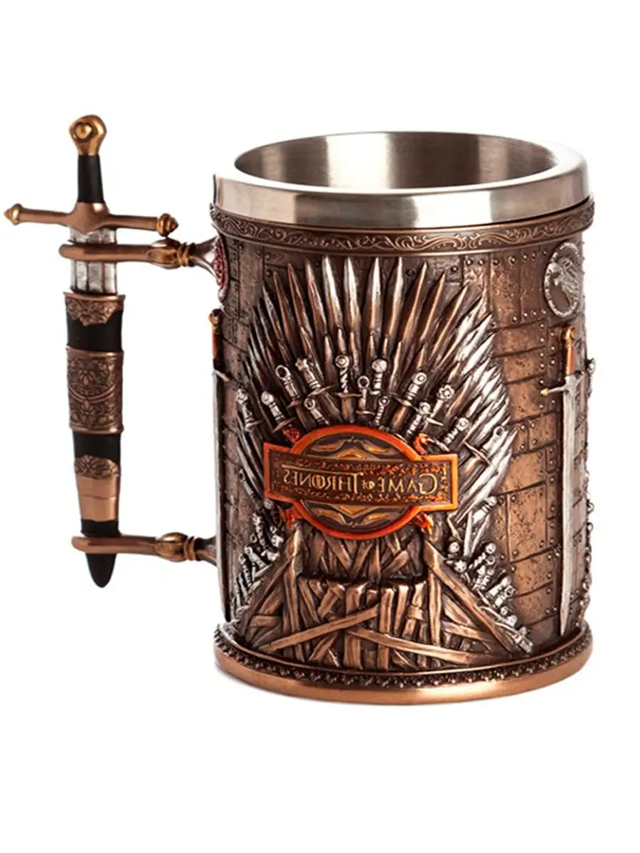 Кружка Игра престолов +Подарок Game of Thrones 500 мл StarFriend 158688826  купить за 1 773 ₽ в интернет-магазине Wildberries