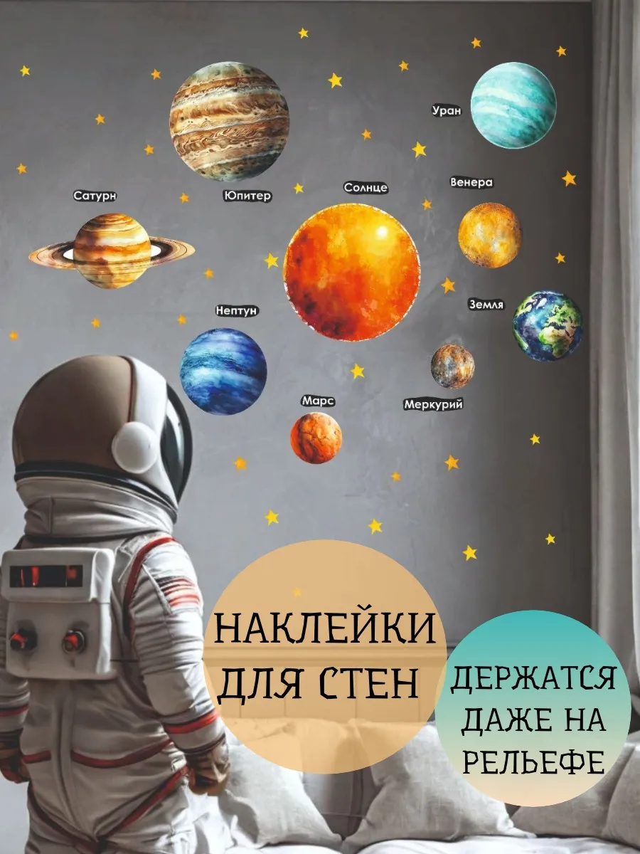 Наклейки на стену...