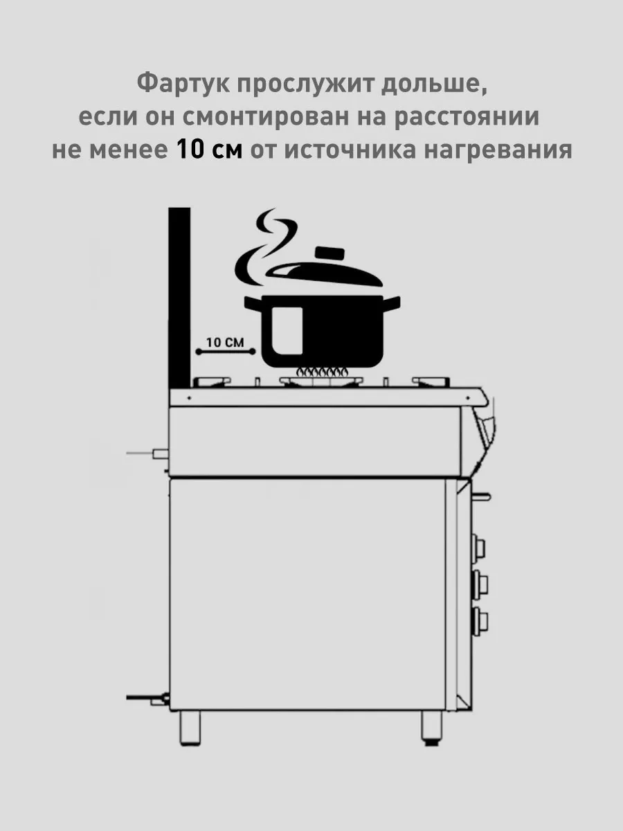 Фартук кухонный пластиковый для дома 3000х600 мм Steindorf 158753557 купить  за 1 193 ₽ в интернет-магазине Wildberries