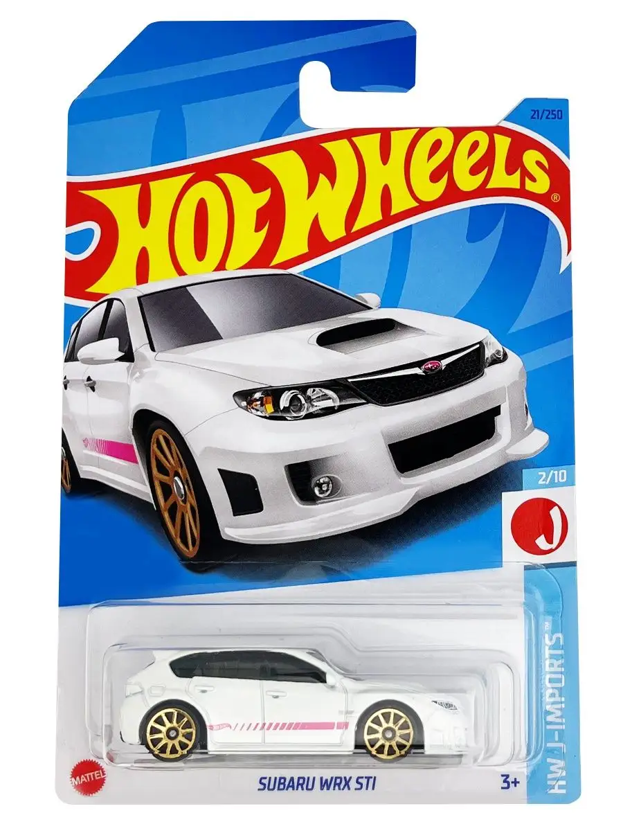 Машинка коллекционная Subaru WRX STI оригинал Hot Wheels 158759740 купить в  интернет-магазине Wildberries