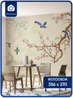 Фотообои флизелиновые Птицы на дереве Photostena 158781418 купить за 4 587 ₽ в интернет‑магазине Wildberries