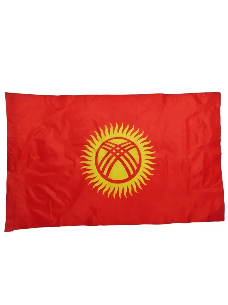 Флаг Киргизии Кыргызстана Kyrgyzstan 145Х90см Н НашФлаг 158797570 купить за  478 ₽ в интернет-магазине Wildberries