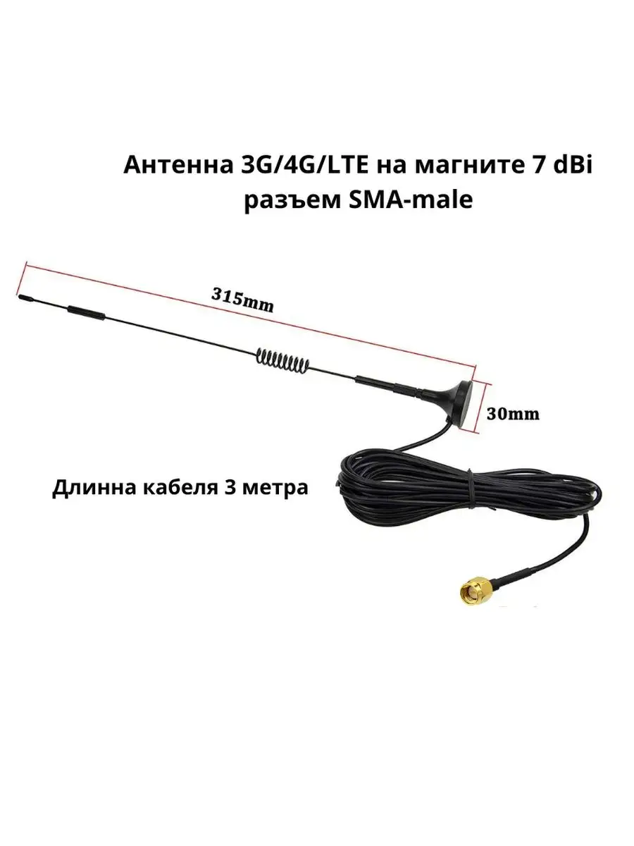 GSM антенны 2G / 3G / 4G LTE