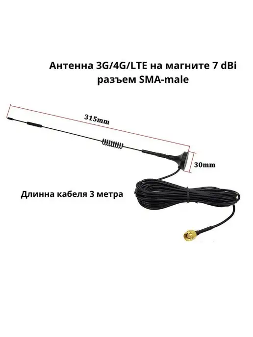 34-0452 ∙ Антенна наружная направленная для USB-модема 3G/4G (LTE) (модель RX-452 ) REXANT