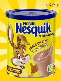 Какао растворимый несквик, 390 г Nesquik 158841358 купить за 623 ₽ в интернет-магазине Wildberries