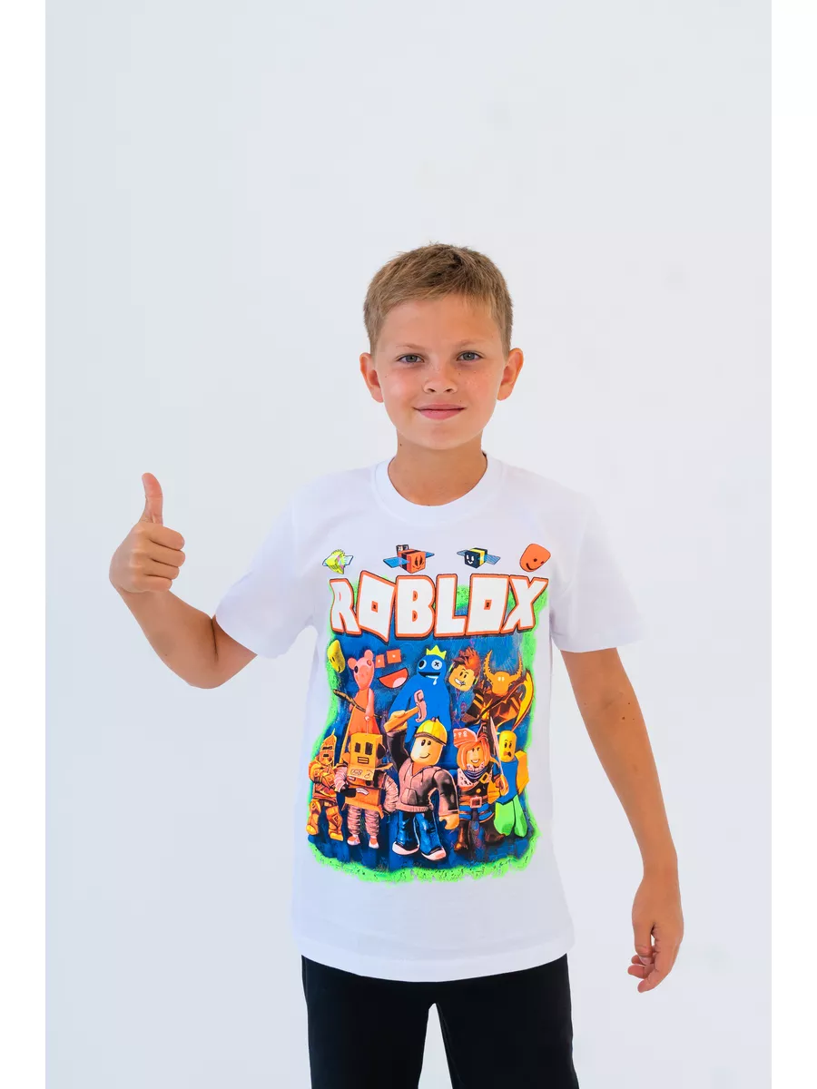 Футболка Roblox, Радужные герои T-Shirts Shop 158863900 купить за 531 ₽ в  интернет-магазине Wildberries