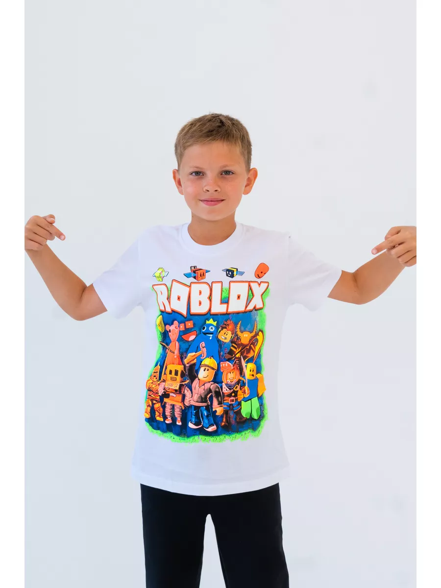 Футболка Roblox, Радужные герои T-Shirts Shop 158863900 купить за 531 ₽ в  интернет-магазине Wildberries