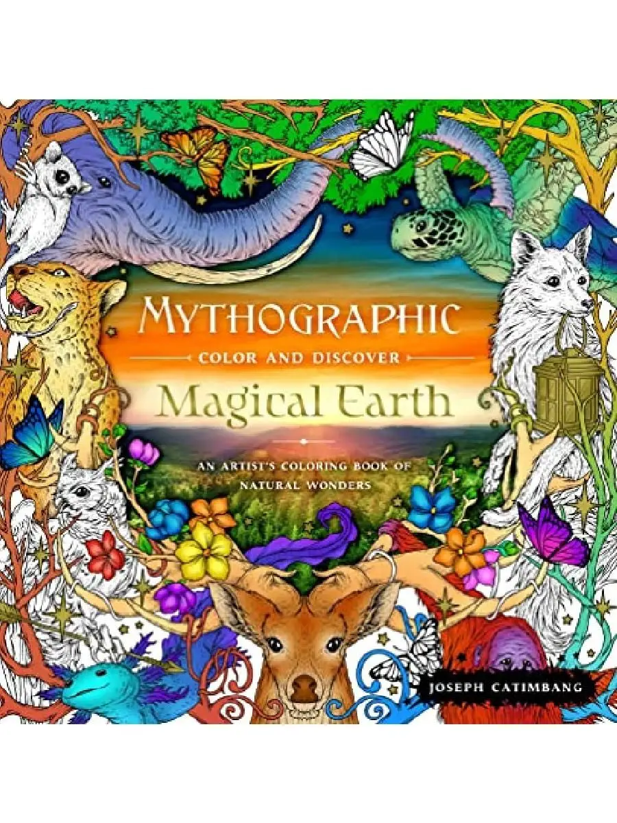 Mythographic Color and Discover: Magical Earth: An Artist's