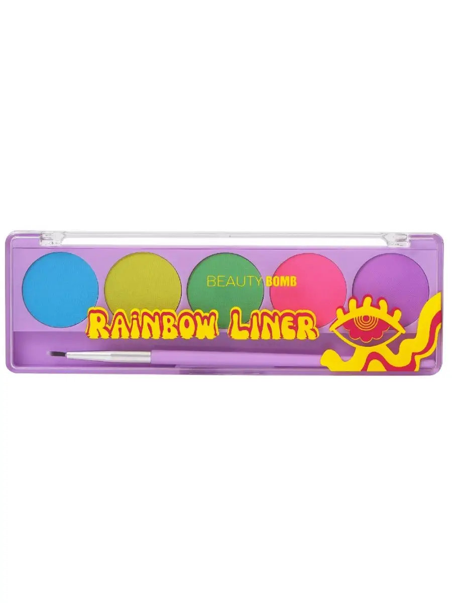 Цветной лайнер Rainbow liner тон 01 Beauty Bomb 158936489 купить в  интернет-магазине Wildberries