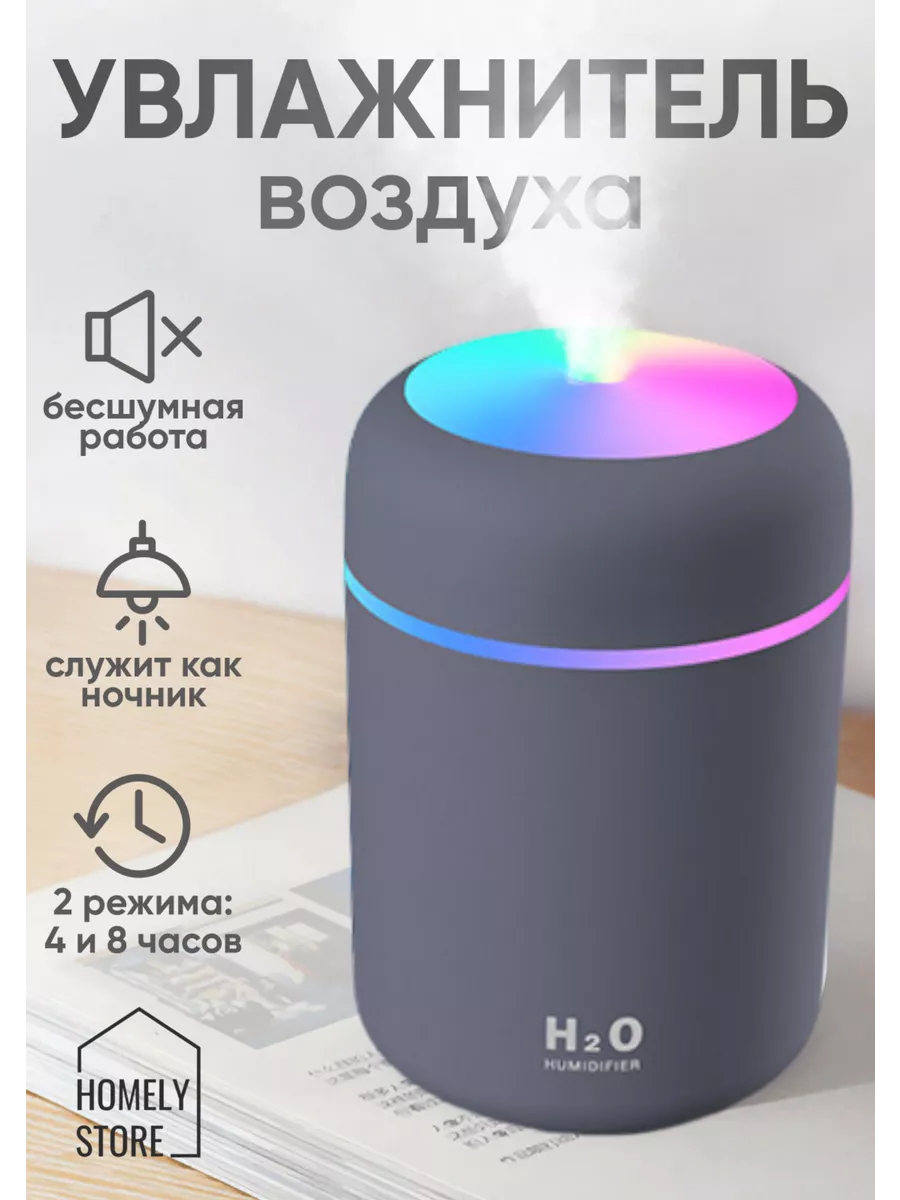 Увлажнитель воздуха для дома Homely store 158967662 купить за 506 ₽ в  интернет-магазине Wildberries