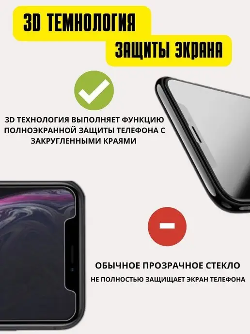 IN CASE Защитное стекло на Xiaomi Redmi Note 8, Note 8 2021, вариант, фото 3