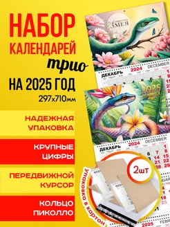 Календарь настенный на 2025 год. Выгодный набор 2 штуки Календари-СПБ 158985163 купить за 350 ₽ в интернет-магазине Wildberries