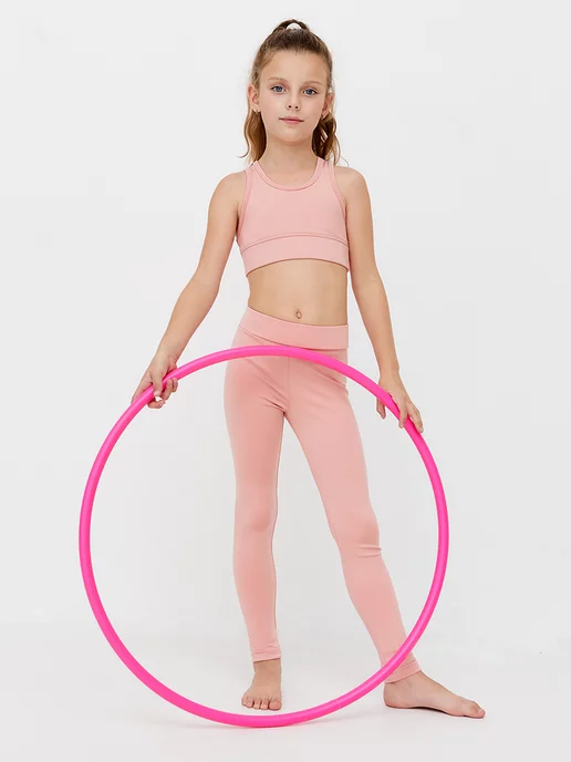 MR brand Спортивная короткая майка топ бра, розовый, фото 4