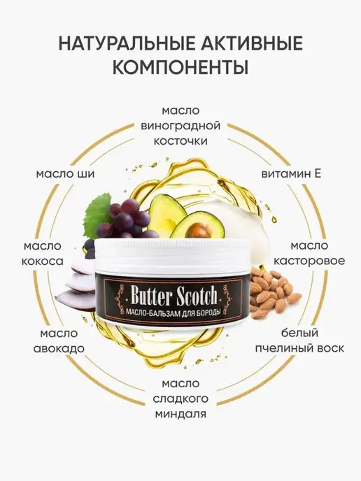 CharmCleoCosmetics Набор масло для роста бороды и питательный бальзам для усов, 105 мл, фото 8