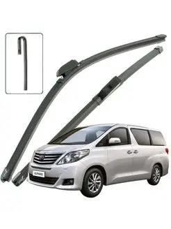 Дворники бескаркасные Toyota Alphard H20 2011-2015 LYNXauto 159048422 купить за 1 822 ₽ в интернет-магазине Wildberries