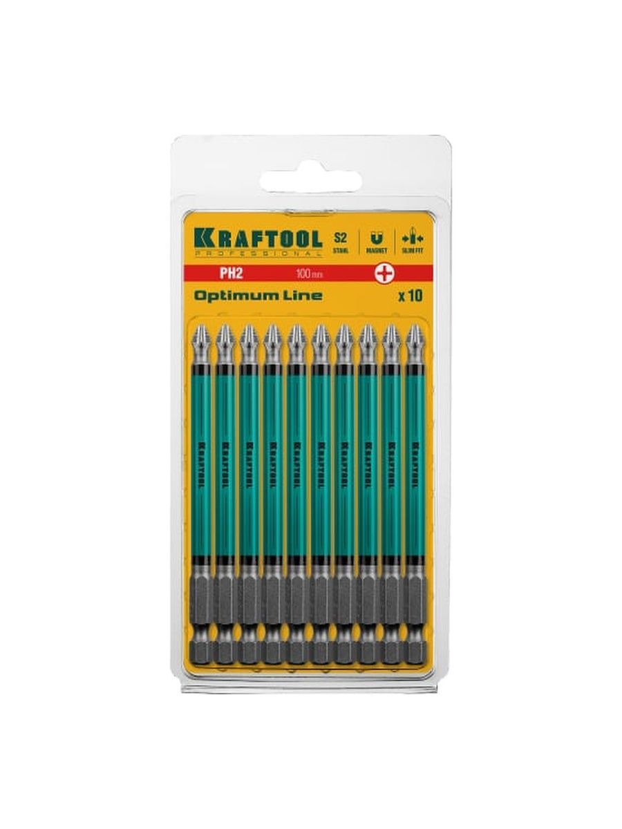 Биты kraftool optimum line ph2. DT 220 закрытые.