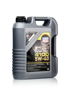 HC-синтетическое моторное масло TOP TEC 4100 5W-40 5л Liqui Moly 159136692 купить за 6 906 ₽ в интернет-магазине Wildberries