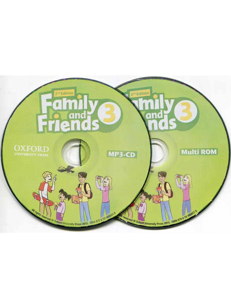 Family and Friends 3 (комплект Class book+Workbook+2СD) Oxford University  Press 159141129 купить за 756 ₽ в интернет-магазине Wildberries