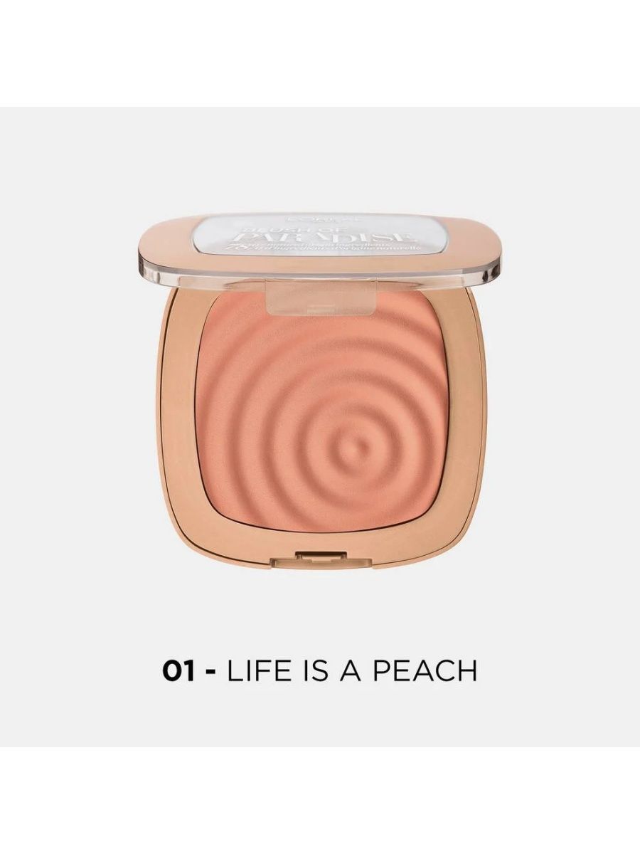 Тон paradise. L'Oréal Paris румяна «Paradise», 03 Melon. Лореаль Парадайз румяна. Румяна l’Oréal — Paradise ‘02’. Румяна лореаль Paradise 03.