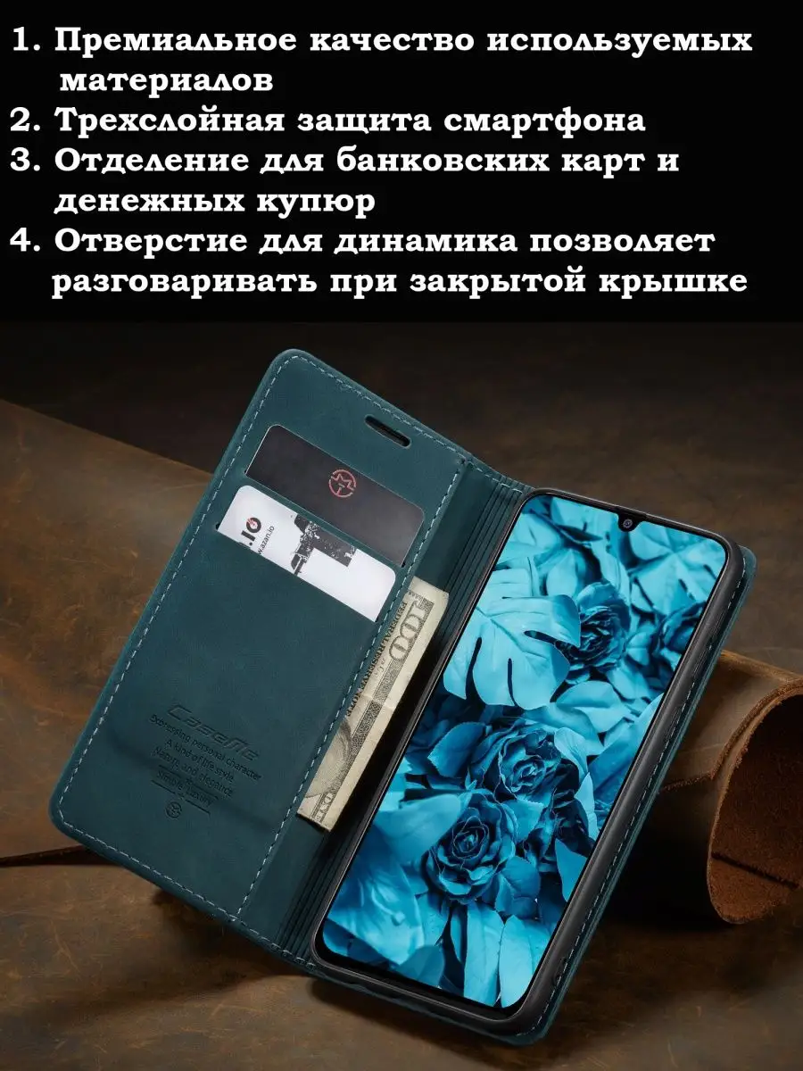 Чехол-книжка для honor 10X lite хонор 10х лайт KiRu 159191823 купить за 639  ₽ в интернет-магазине Wildberries