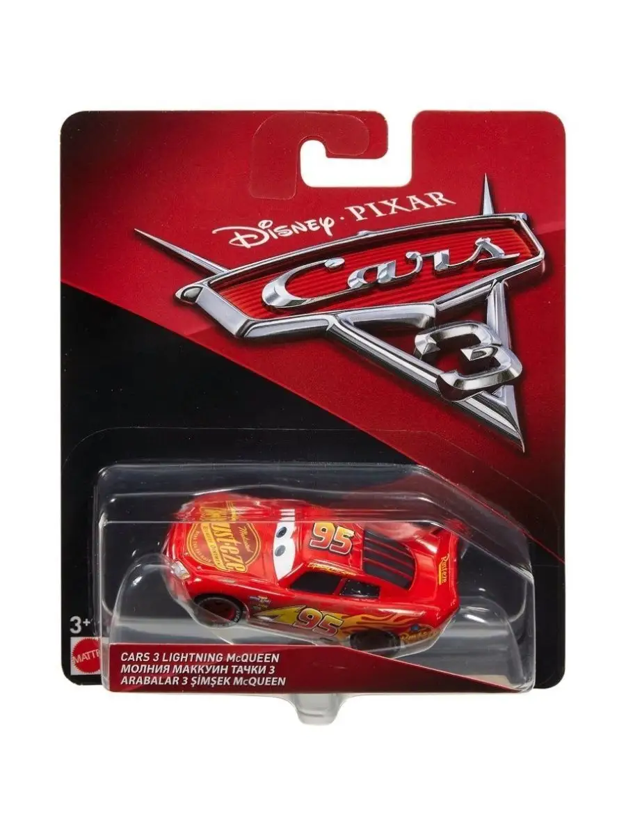 Машинка коллекционная Герои Тачки 3 CARS 3 LIGHTNING McQUEEN Cars 159208376  купить в интернет-магазине Wildberries