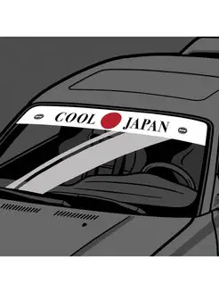 Наклейка на лобовое стекло Cool Japan, JDM лобаш Resource Stickers 159226541 купить за 1 044 ₽ в интернет-магазине Wildberries