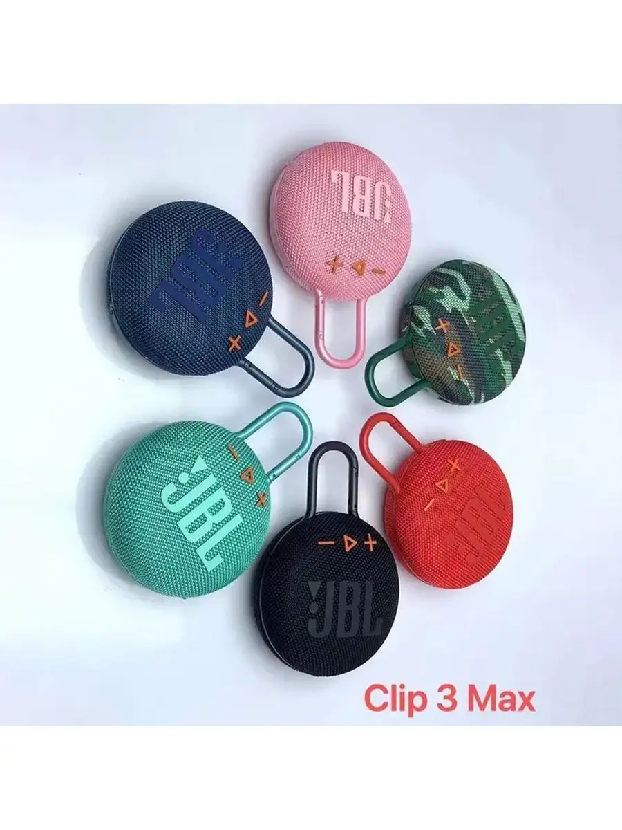 Портативная колонка JBL Clip 3 MAX музыкальная Sony 159304156 купить в  интернет-магазине Wildberries