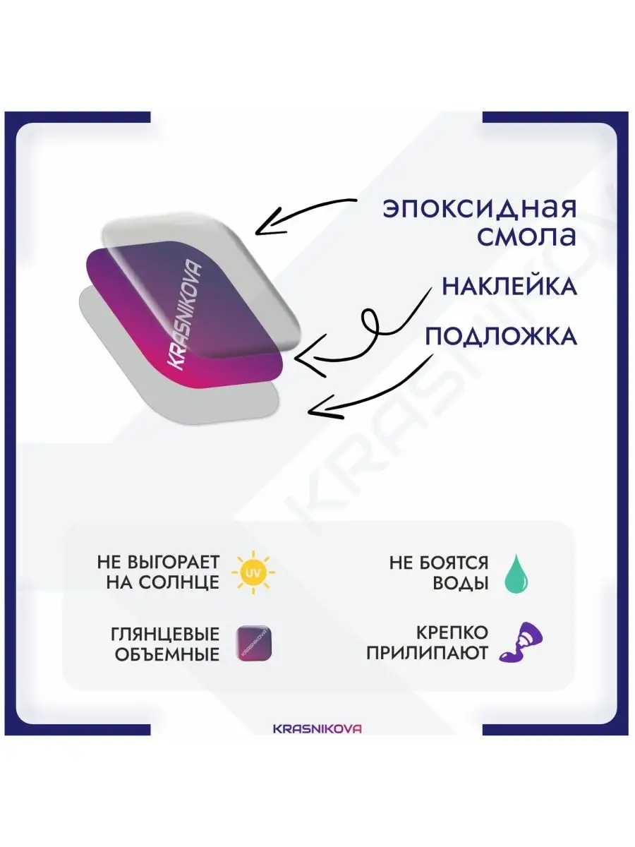 Наклейки на телефон 3д стикеры дарья моргендорфер KRASNIKOVA 159320000  купить за 263 ₽ в интернет-магазине Wildberries