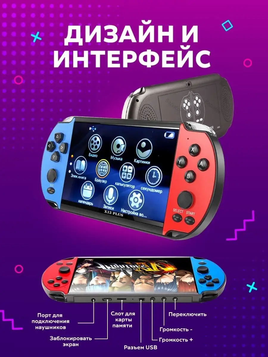 Игровая приставка консоль PSP Stimaxonnn 159378041 купить в  интернет-магазине Wildberries