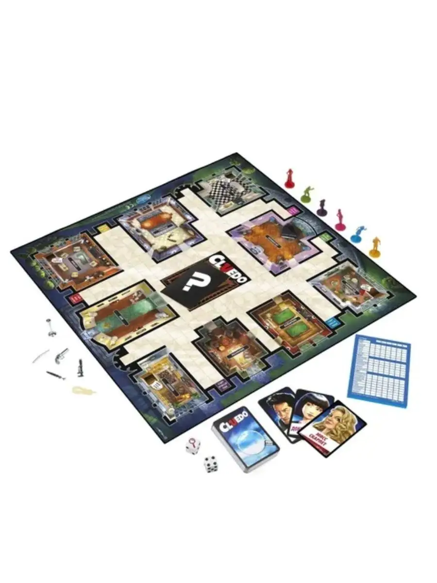 Детективная игра Cluedo обновленная КРУТЯЩИЙ МОМЕНТ 159401420 купить за 1  035 ₽ в интернет-магазине Wildberries