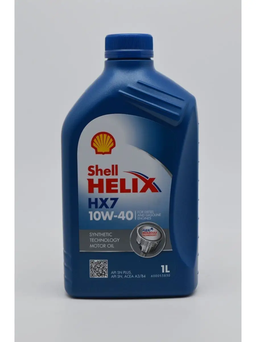 Масло моторное HX7 10w40 1 литр Shell 159403242 купить в интернет-магазине  Wildberries