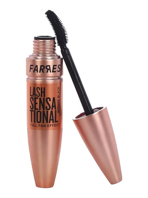 FARRES cosmetics Тушь для ресниц подкручивающая Lash Sensational, черный