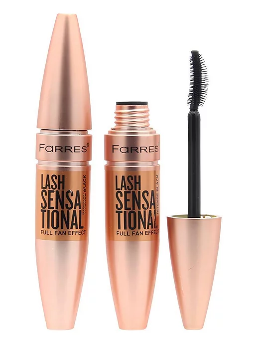 FARRES cosmetics Тушь для ресниц подкручивающая Lash Sensational, черный, фото 2