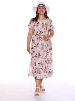 Платье летнее льняное хлопок для беременных ТЕКСМАСТЕР 159428026 купить за 1 214 ₽ в интернет-магазине Wildberries