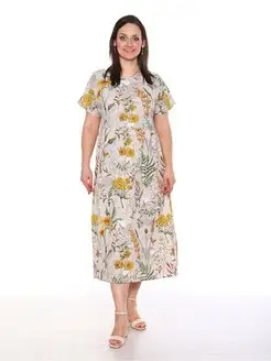 Платье летнее льняное хлопок для беременных ТЕКСМАСТЕР 159428315 купить за 1 619 ₽ в интернет-магазине Wildberries