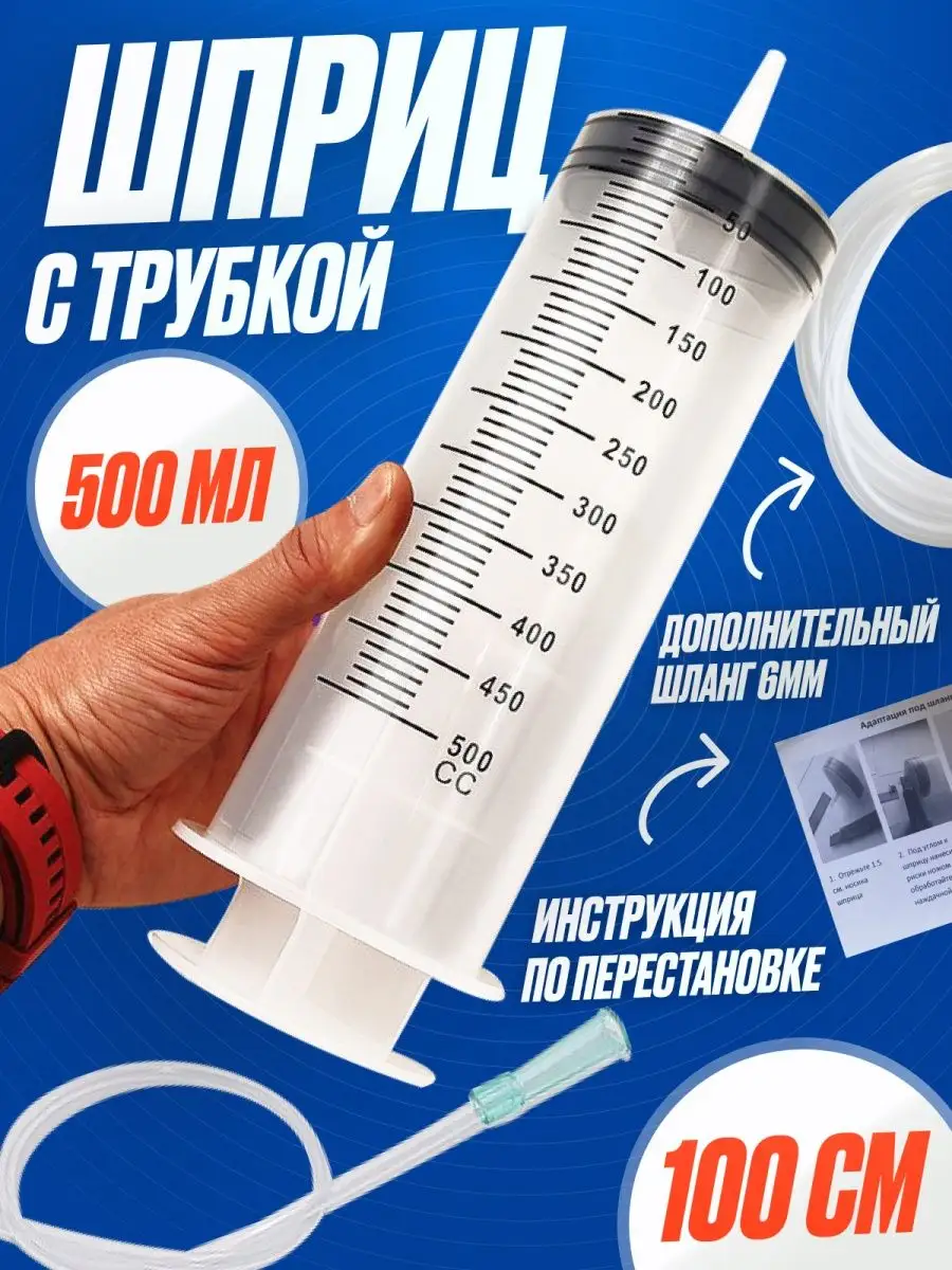 Шприц большой...