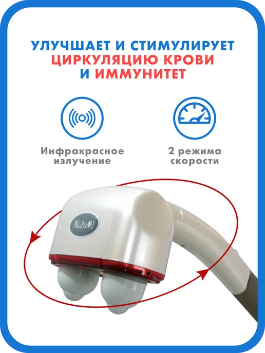 AND Массажер для тела медицинский MH-102 инфракрасный, серый, фото 3