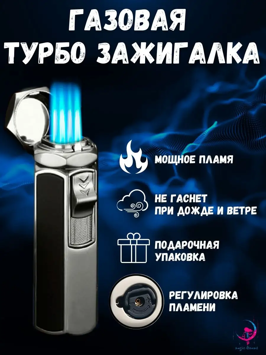 RIOBA Зажигалка Turbo XHC купить с доставкой на дом, цены в интернет-магазине