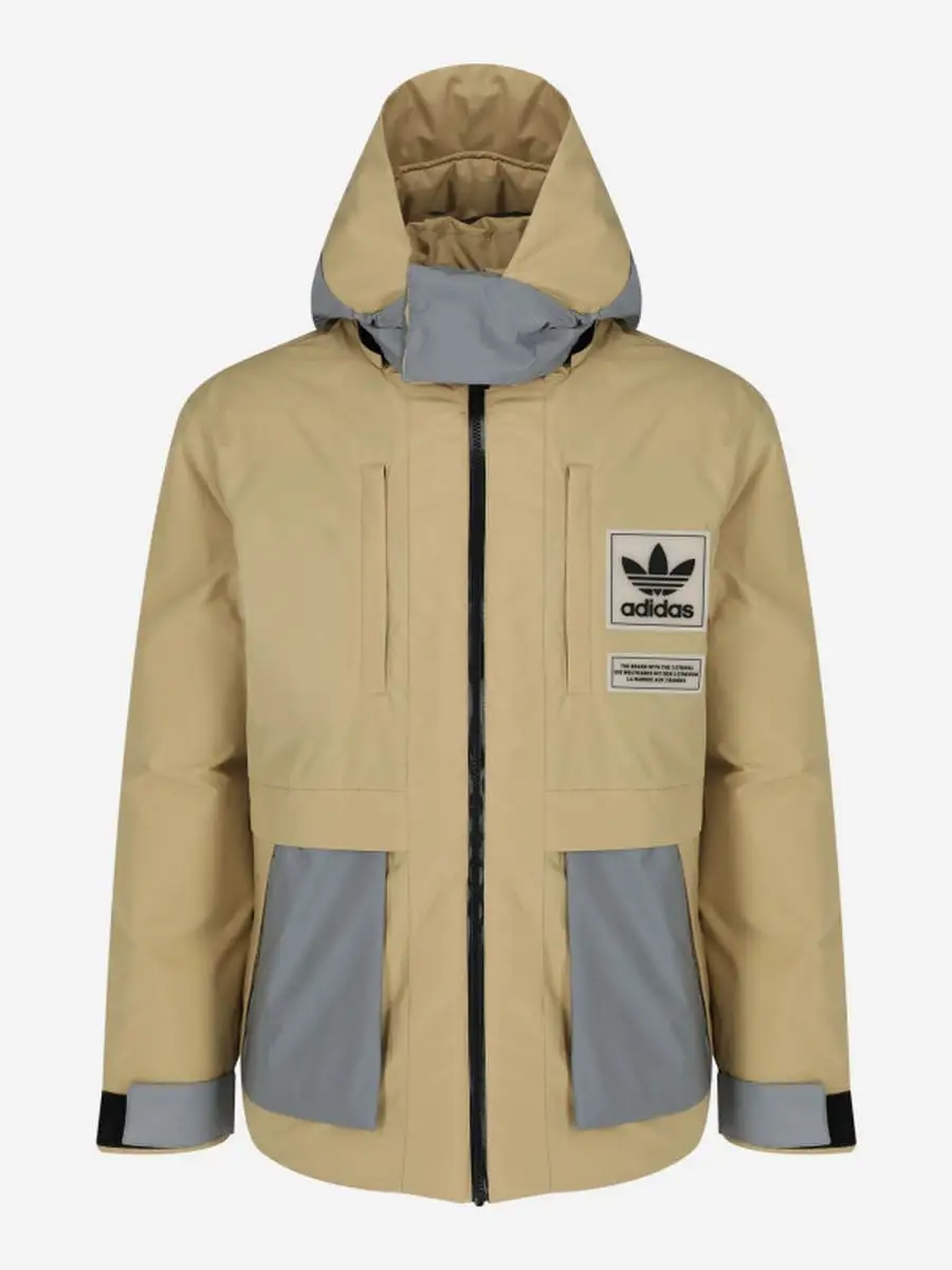 Large Logo Cargo hooded Stay Warm Down Jacket adidas 159523629 Wildberries