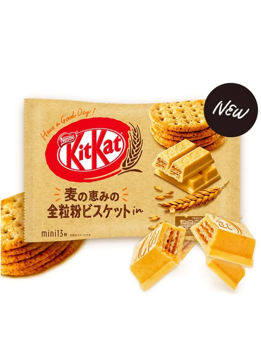 Кит Кат Мини Бисквит 124,3гр Япония Kitkat 159532014 купить в  интернет-магазине Wildberries