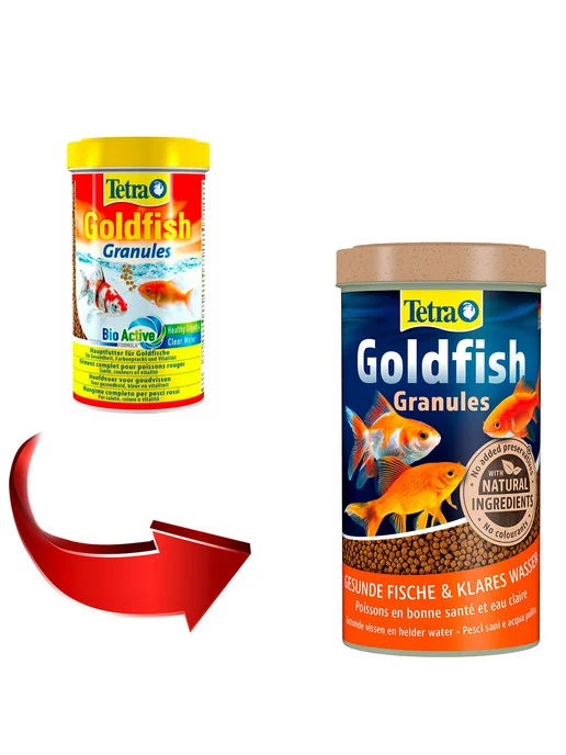 TETRA Корм для рыбок золотых гранулы Goldfish Granules 250 мл, 500 мл, фото 2