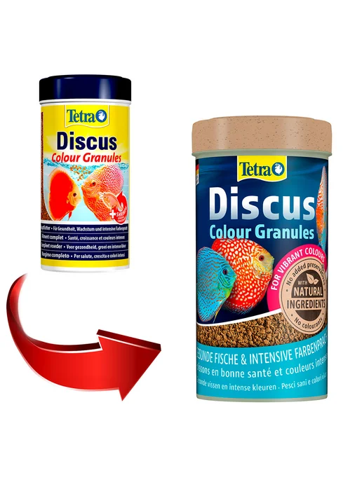 TETRA Корм гранулы Discus Color Granules для окраса дискусов 250мл, 250 мл, фото 2