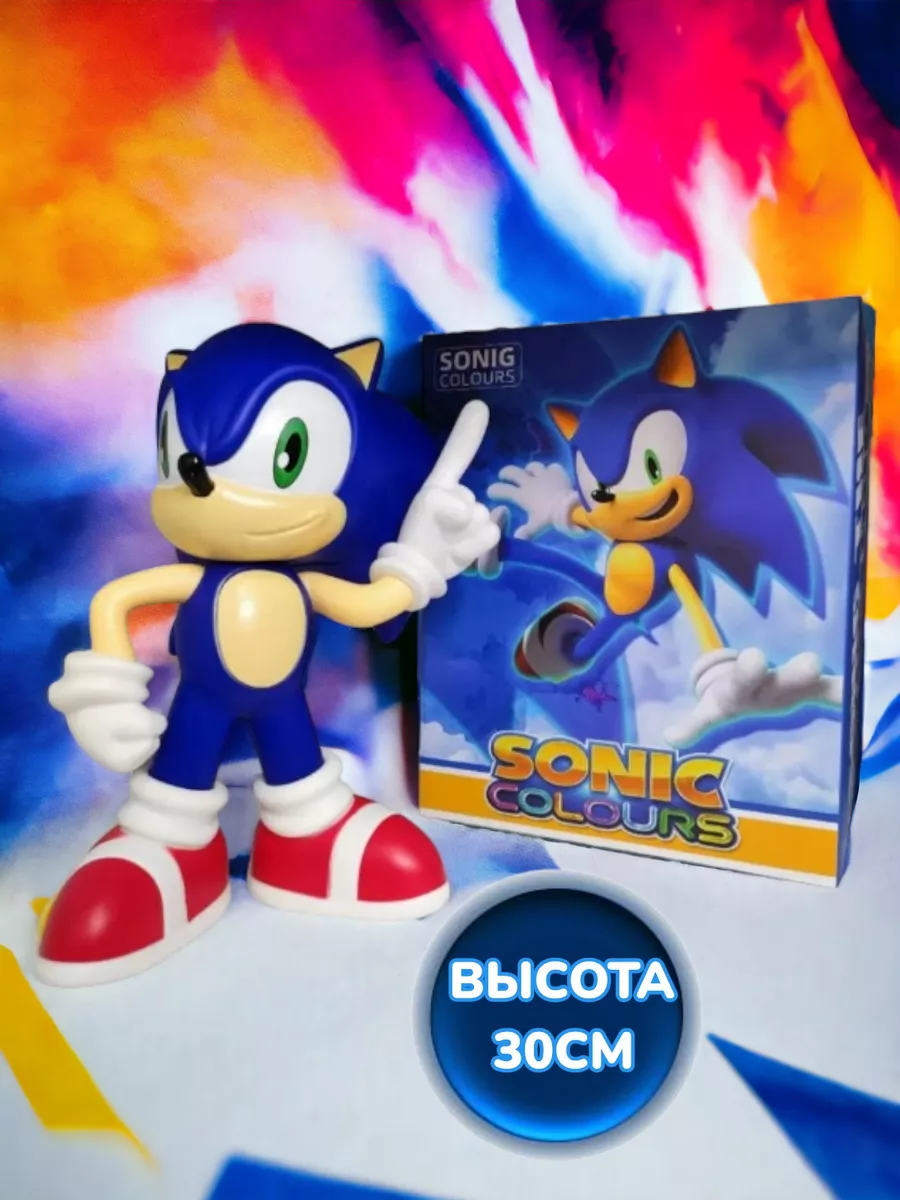 Фигурка Соника – героя видеоигры Sonic The Hedgehog sonic 159619807 купить  за 1 051 ₽ в интернет-магазине Wildberries