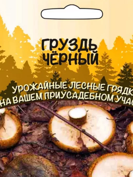 уральский дачник Гриб Груздь черный(мицелий) 30мл, 30 мл, фото 4