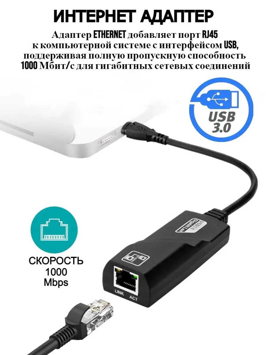 Переходники USB - Ethernet