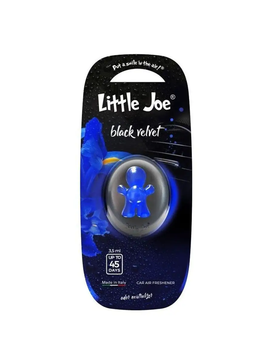 Ароматизатор для автомобиля Little Joe Membrane Black Velvet Drive Int  159689857 купить за 320 ₽ в интернет-магазине Wildberries