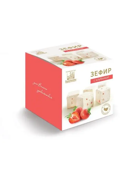 коломчаночка Зефир с клубникой 2 шт, 2 шт, фото 2